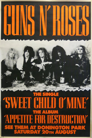 Guns N Roses - Donington Park - 20th August 1988