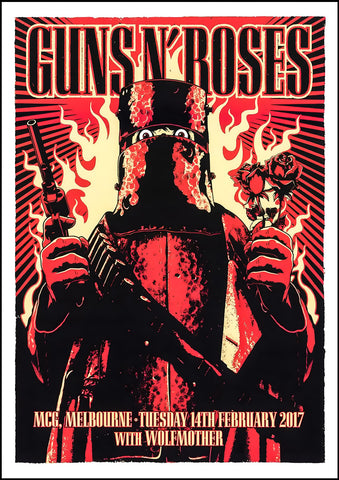 Guns N Roses - MCG, Melbourne - 14th February 2017
