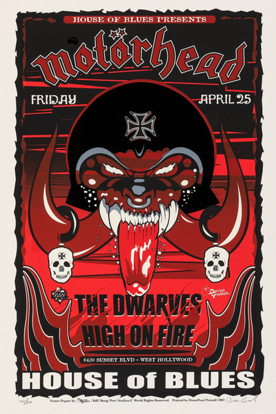Motorhead - House Of Blues, Los Angeles - 25th April 2003 
