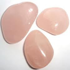 Rose Quartz Stones (set of 3)