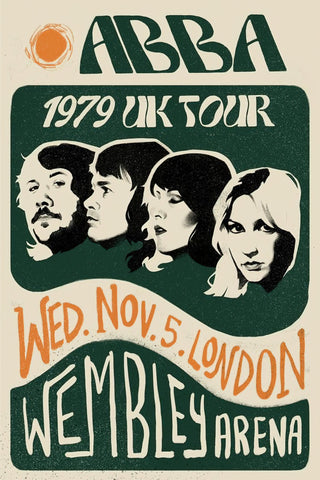 ABBA - Wembley Arena, London - 5th November 1979