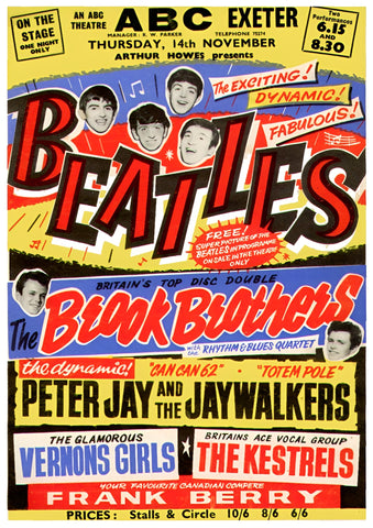 The Beatles - ABC Cinema, Exeter - 14th November 1963
