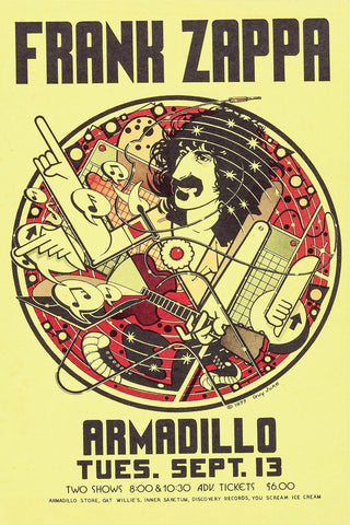 Frank Zappa - Armadillo, Austin - 13th September 1977