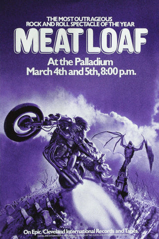 Meatloaf at the Palladium, New York - March 4th and 5th 1978