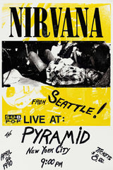 Nirvana at Pyramid, New York on 26th April 1990 – llandudno