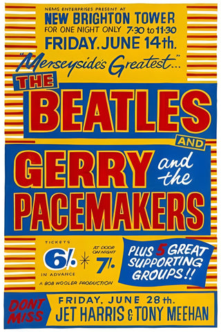 The Beatles - New Brighton Tower - 14th June 1963