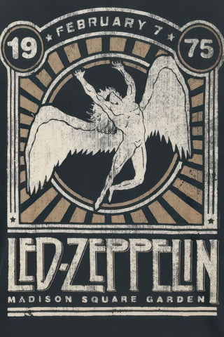 Led Zeppelin Square Led Zeppelin at Madison Square Garden - 7th February 1975 – llandudno ...