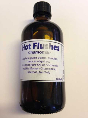 Hot Flushes.  (Chamomile)  100ml Bottle