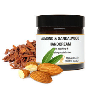 Almond and Sandalwood Handcream  (60ml Jar)